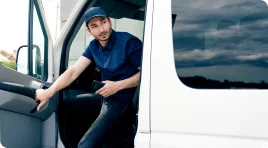 A driver of a medical care bus