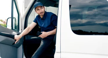 A driver of a medical care bus